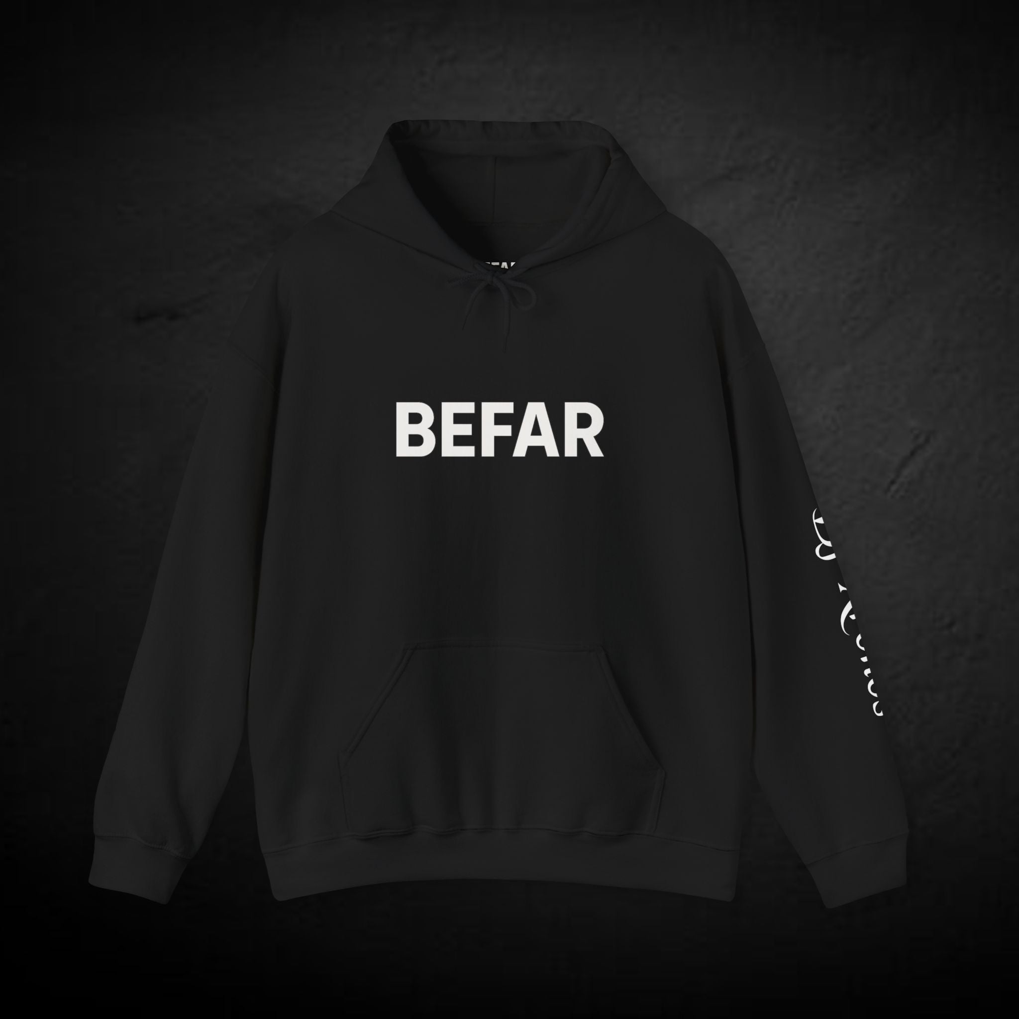 BEFAR Hoodie – Black & White (DJ Xronos Edition Limited)