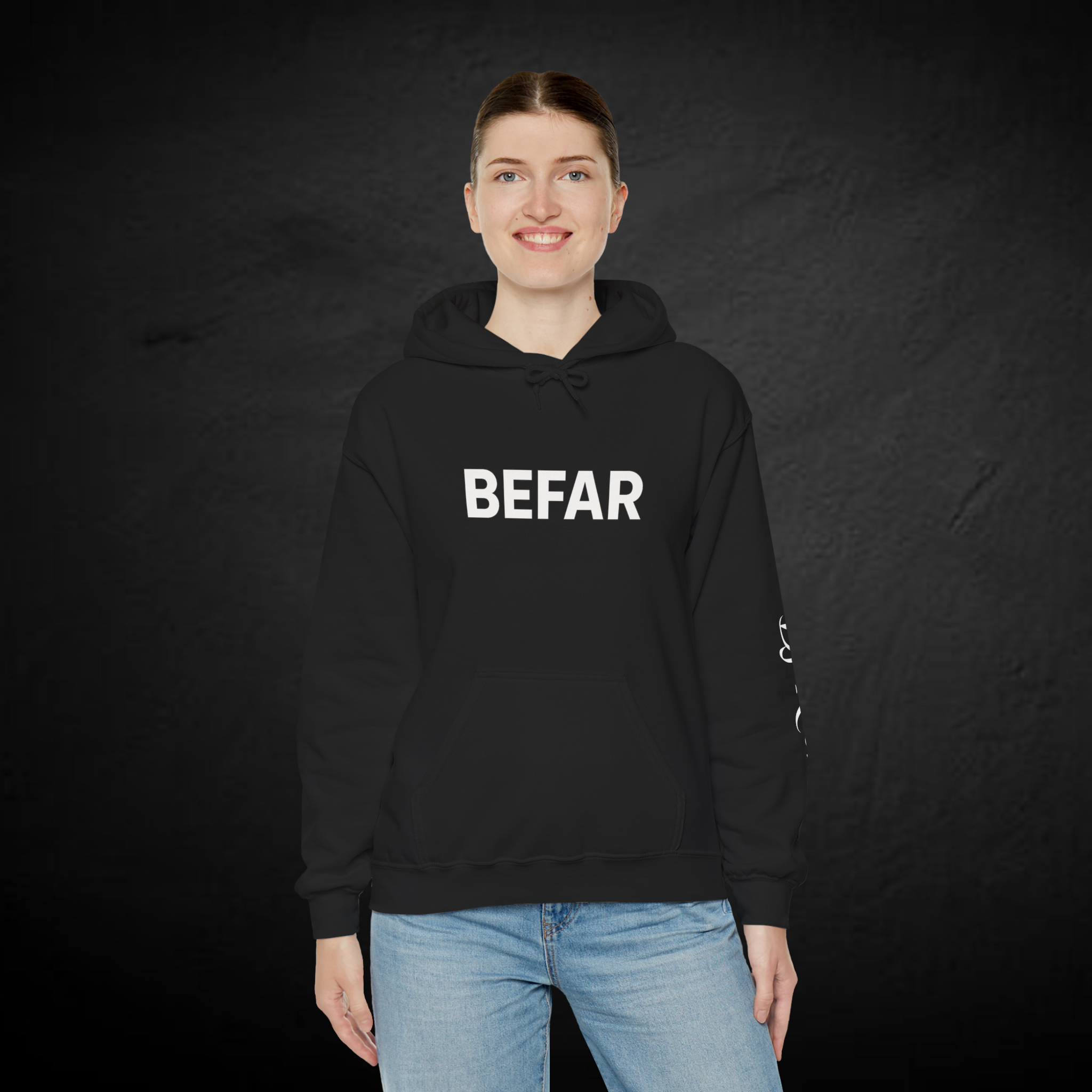 BEFAR Hoodie – Black & White (DJ Xronos Edition Limited)