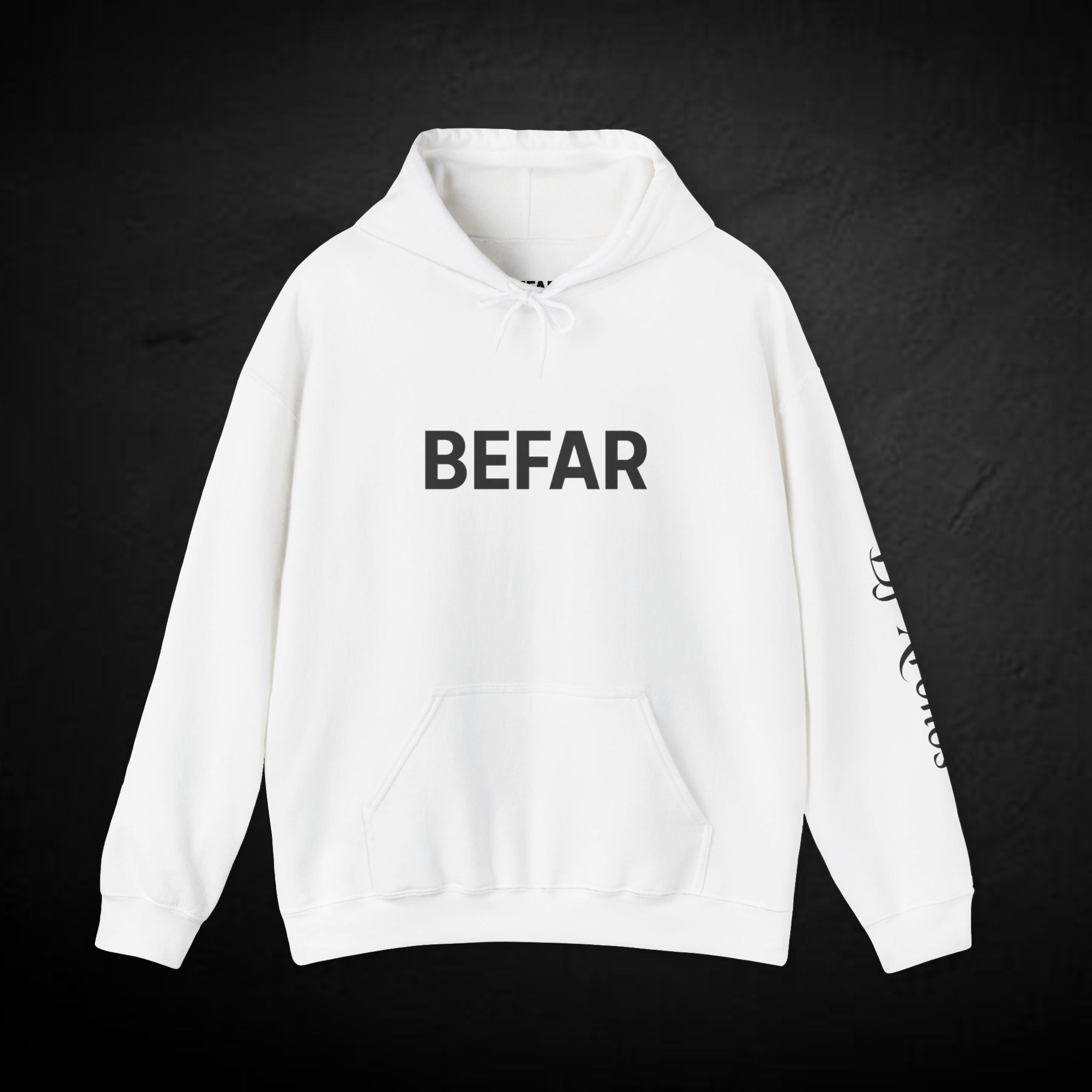 BEFAR Hoodie – Black & White (DJ Xronos Edition Limited)