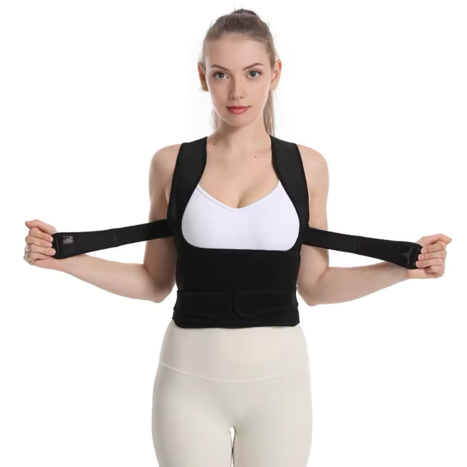 Back Support Belt – Adjustable Posture Trainer