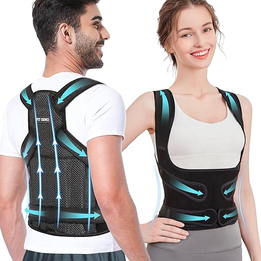 Back Support Belt – Adjustable Posture Trainer